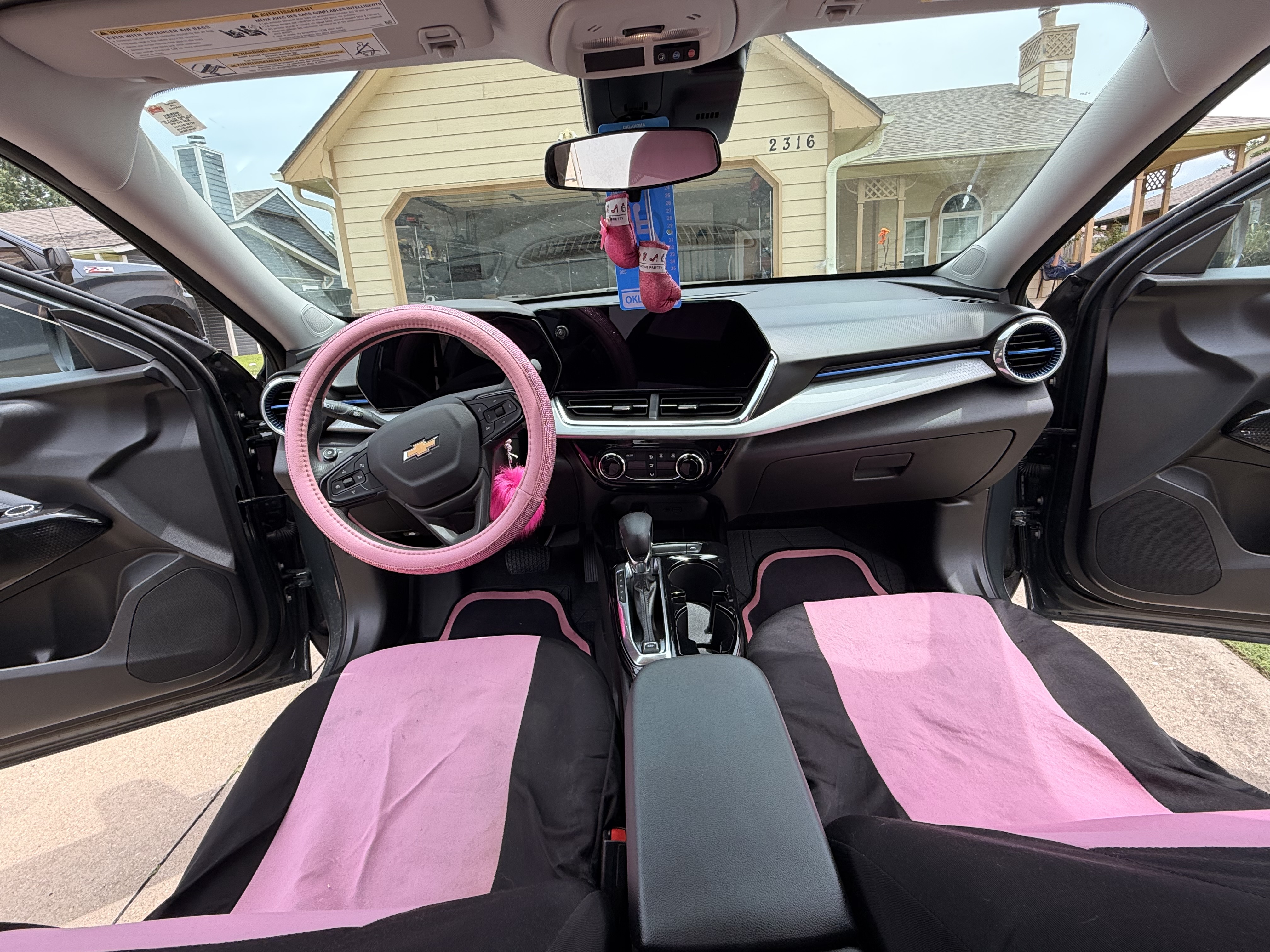 Chevy interior after detail