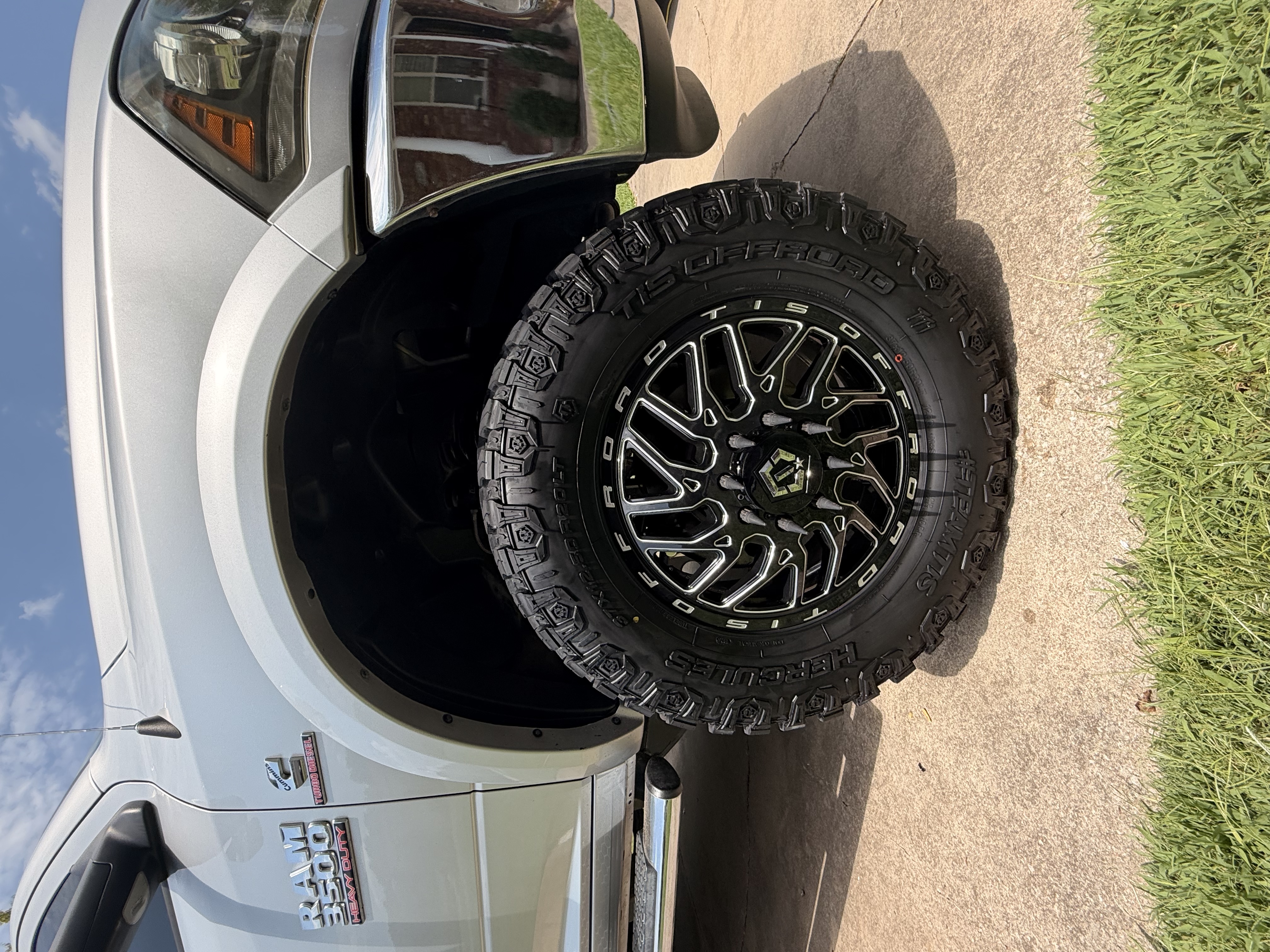 Tires after